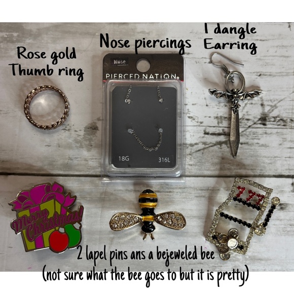 53pc Wearable Costume Jewelry Lot - Picture 3 of 8